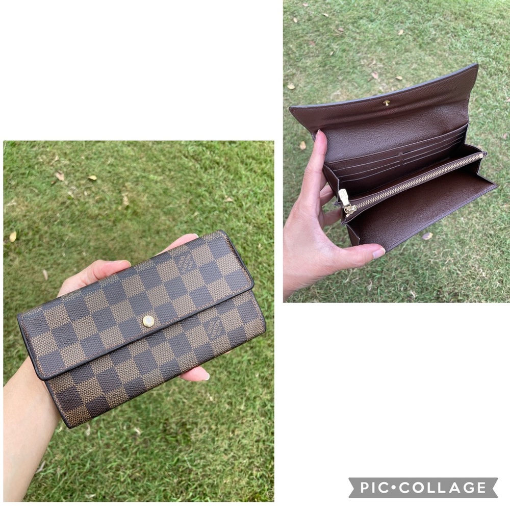 Authentic Louis Vuitton Sarah wallet - Picture 1 of 16
